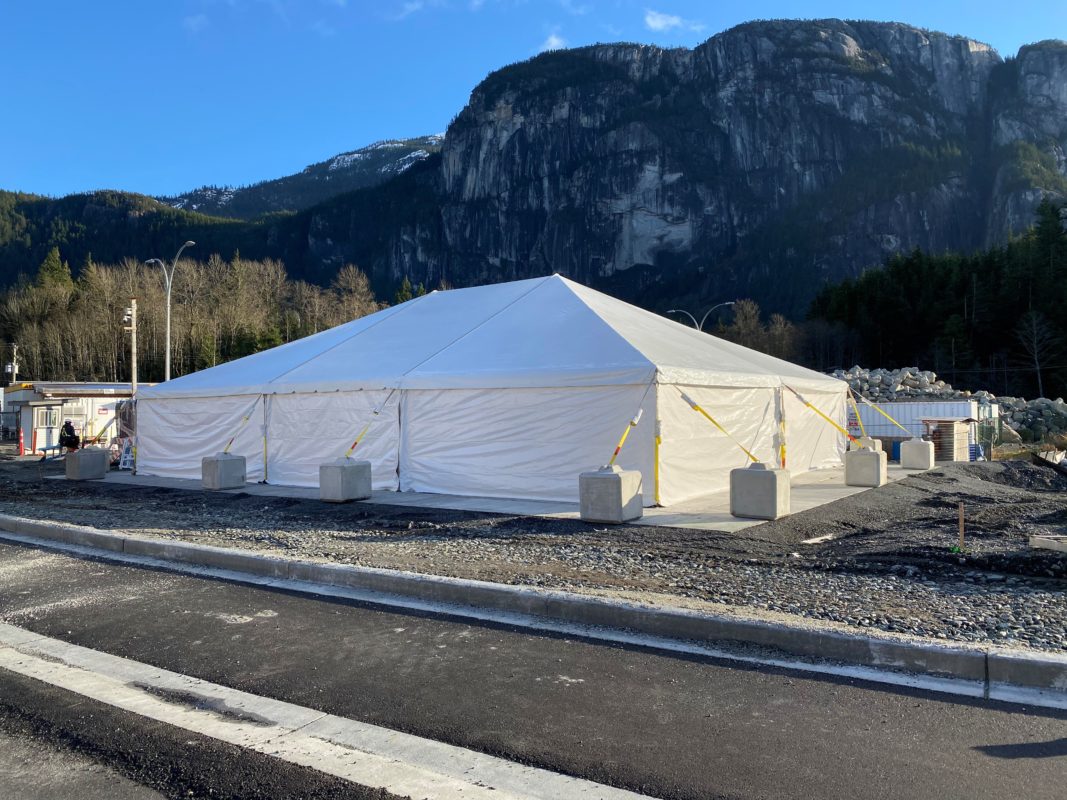 Utility Tent Construction