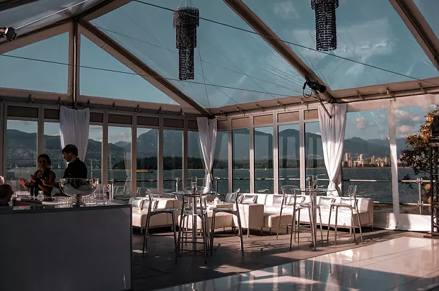 Clear Span Tent elevation