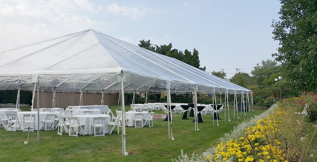 Open air event tent